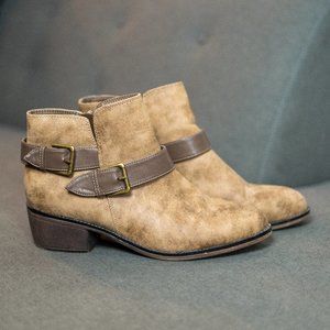 Seven Dials Buckle Booties